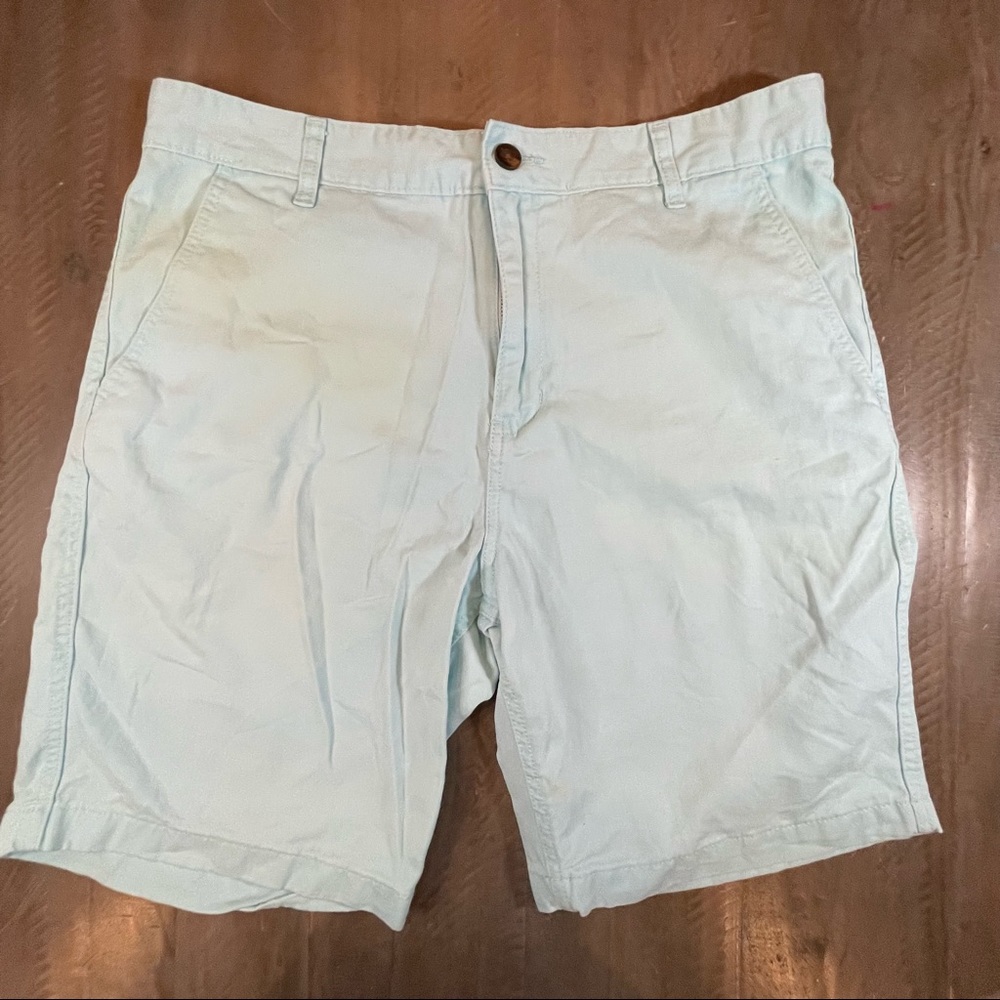 faded glory mens aqua shorts 36
